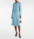 Куртка из парусины Valentino, Bluish Grey - фото 2