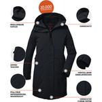 Парка Giga Dx, черный - фото 4