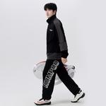 Бейсбольная куртка унисекс Kumpoo, черный - фото 9