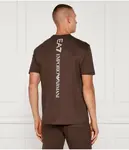 Футболка Regular fit Ea7, коричневый - фото 3