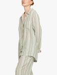 Пижамная рубашка Nudea, Sage Stripe - фото 4