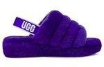 FLUFF YEAH Slide женские Фиолетовые Ночью Ugg - фото 2