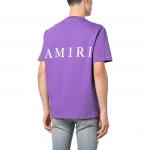 Футболка с логотипом Ma AMIRI, фиолетовый - фото 4