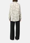 Блуза s.Oliver BLACK LABEL Button-down blouse, Creme/Beige - фото 3
