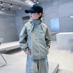 Детская куртка с капюшоном Moderate EASTERN CAMEL, светло-синий - фото 5