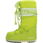 Ботинки Moon Boot модель Icon нейлон цвет жёлтый - фото 2