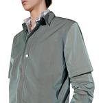 HERMES Куртка мужская светло-серая, Light Gray - фото 8