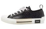 DIOR B23 Low Top Black CD Diamond - фото