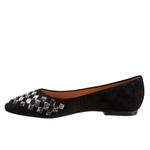 Балетки Trotters Estee Woven, Black Suede/Snake - фото 4