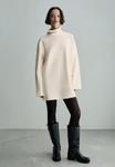 Платье Bershka WIDE SLEEVES, Beige - фото
