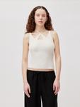 Вязаный топ LeGer by Lena Gercke Gesina, белый - фото 2