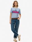 Футболка Outdoor Stripe Relaxed Superdry, Rodeo Drive Blue - фото 3