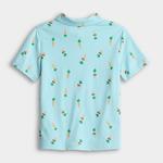 Детская поло с принтом морковки Jumping Beans - фото 2