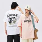 Футболка унисекс Jeanswest, розовый - фото 3