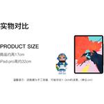 POP MART 200% Wing Astronaut Blue White модные фигурки 17см - фото 4