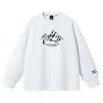 Свитшот Aero Flow Unisex Mizuno, белый - фото