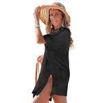 Женское мини-платье-парео Cupshe, Black - фото 3