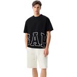 Футболка унисекс GAP, черный - фото 7