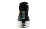 Pampa Canvas Shoes Unisex High-top Black/white Palladium - фото 4