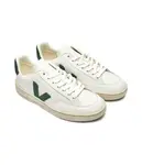 Кожаные кроссовки v-12 Veja, белый - фото 3