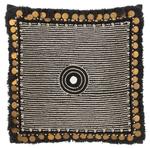 Подушка J-LINE Ibiza, 45x45x45 см, черный - фото