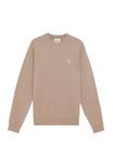 Толстовка Lyle & Scott MID LAYERS INTERLOCK CREW NECK , X084 Cobblestone/Beige - фото 3