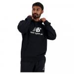 Худи New Balance Sport Essentials French Terry Logo, черный - фото 4