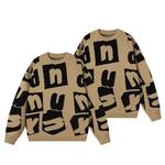 Dnnnnx Свитер унисекс, Серый - фото 21