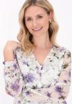 Блуза usha, сиреневый - фото 4