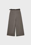 Брюки Stradivarius Trousers, Mottled Light Brown - фото 7