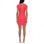 Мини-платье из твида BALMAIN, fuchsia - фото 4