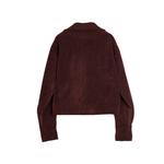 Свитшот Women's Lapel Moderate Regular ELLE, coffee - фото 4