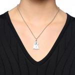 GUCCI Призрак 925 серебряное ожерелье для женщин - фото 9