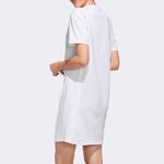 Женское платье с короткими рукавами Adidas Neo, белый - фото 6