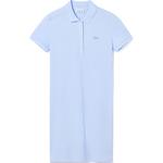 Женское платье с коротким рукавом LACOSTE, 02S/Milk Coffee - фото 4