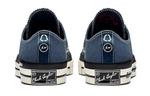 Кроссовки fragment design x moncler x chuck 70 low 'insignia blue' Converse, синий - фото 4
