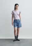 Футболка rag & bone THE SLUB TEE, Lilac - фото 2