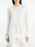 Кардиган Hattie Proenza Schouler White Label, белый - фото 5