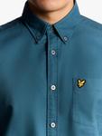 Хлопковая рубашка Oxford Lyle & Scott, Deep Water - фото 3