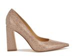 Туфли Nine West Tamant Pump, Beige Croc Print Synthetic - фото 3