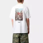 Футболка с принтом Logo Carhartt WIP, белый - фото 4