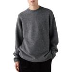 Свитер унисекс Асфальтовый серый Uniqlo, серый - фото 2