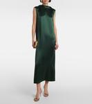 Шелковое платье Sethie Altuzarra, Monstera - фото 2