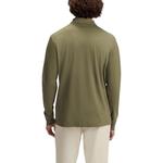 Хлопковая поло Boss HUGO BOSS, оливковый - фото 4