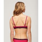 Топ бикини Superdry Elastic Bralette, розовый - фото 2