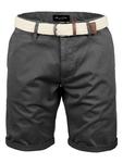 Тканевые шорты Amaci&Sons, антрацит - фото