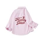 Детская повседневные рубашка Disney, синий - фото 5