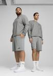 Спортивные шорты Puma LOGO SHORTS, Medium Gray Heather/Grey - фото 3