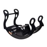 KiddyMoon Детская качалка WR-001 черный 90,6х69 Качалка - фото