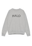 Топ HALO UNIFORM BOXY CREW, Light Grey Melange/Light Grey - фото